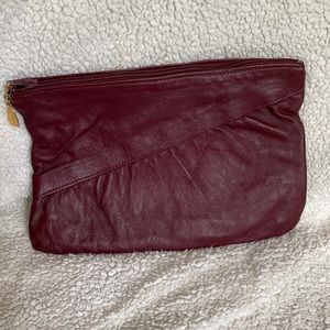 Vintage Italian Leather Clutch